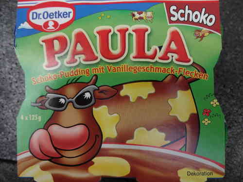 Dessert Paula Schokopudding 4x125g