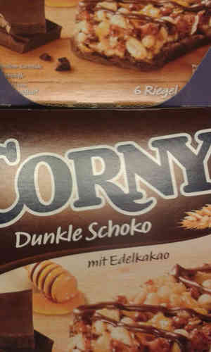 Riegelware Corny Riegel 6er dunkle Schokolade